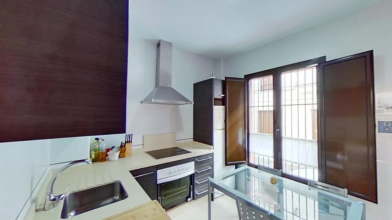 הוילה Villaverde del Rio Alpesa Casa בית נופש